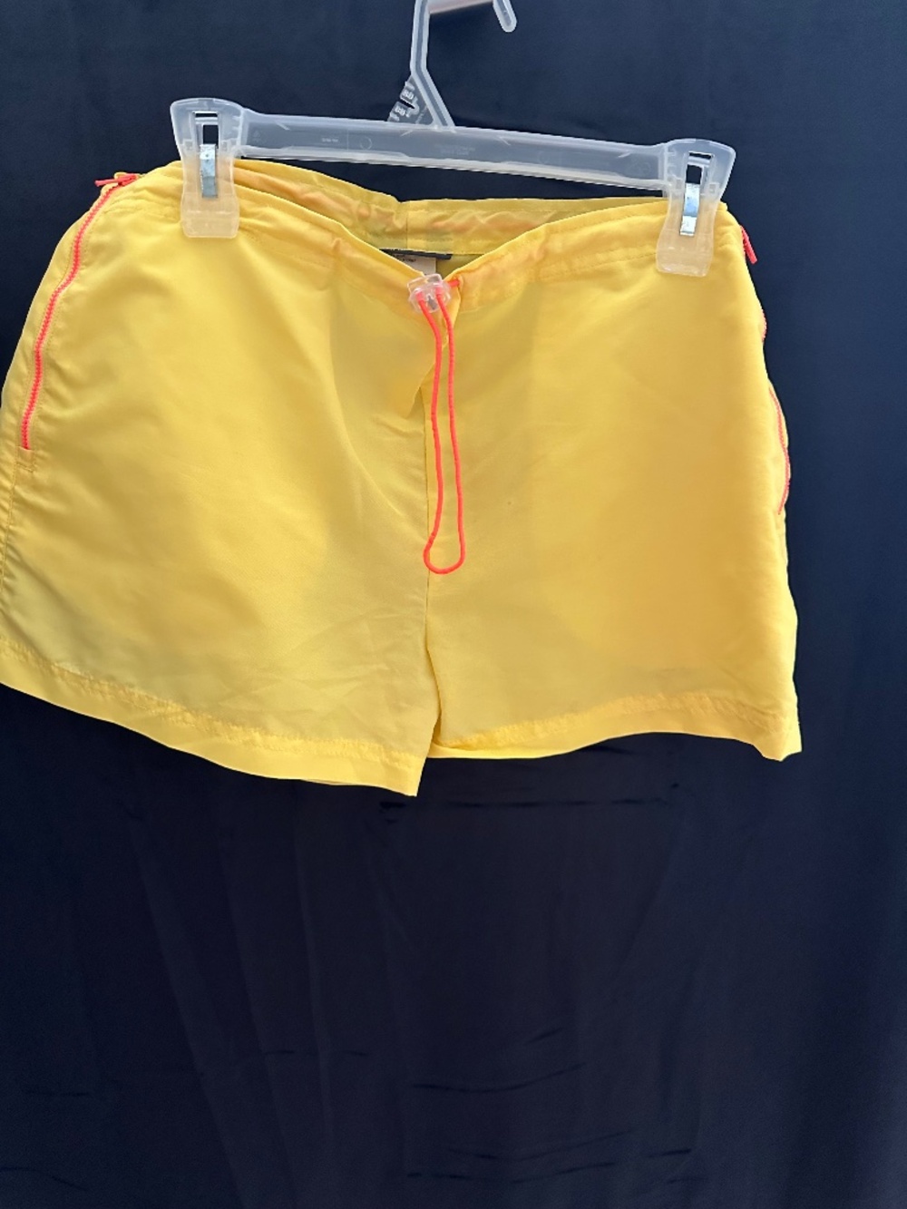 Vintage 90’s No Boundaries, yellow with orange, board shorts/ swim size M